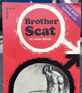 Jason Bonds Brother Scat Novel Book Leatherman BDSM 1983 Gay Interest - Imagen 1 de 9