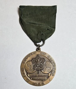 U.S. Contingent Medal 1933 4th World Jamboree Boy Scouts of America BSA GP - Picture 1 of 2