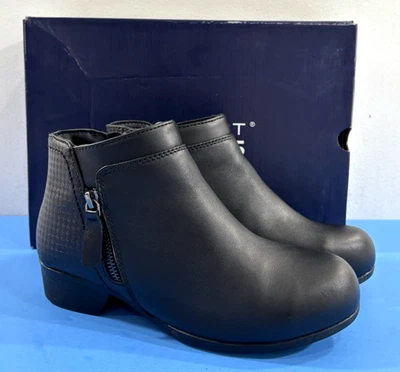 NUEVO EN CAJA BOTAS BOTÍN MUJER ROCKPORT WORKS CARLY PUNTERA DE SEGURIDAD RK751 NEGRAS Foto 1 de 4