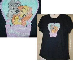 NEW LADY & THE TRAMP T SHIRT you pic size M,L or XL by DISNEY - Picture 1 of 4