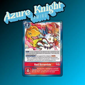 Digimon TCG CCG - Red Scramble - LM-027 - Foil - Bild 1 von 3