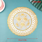 3D Lace Embroidery table place mat Christmas pad  Napkin doily kitc!SA ❤DB
