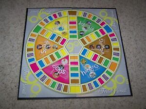 Trivial Pursuit 90’s GAME BOARD ONLY Replacement PARTS Time Capsule Edition