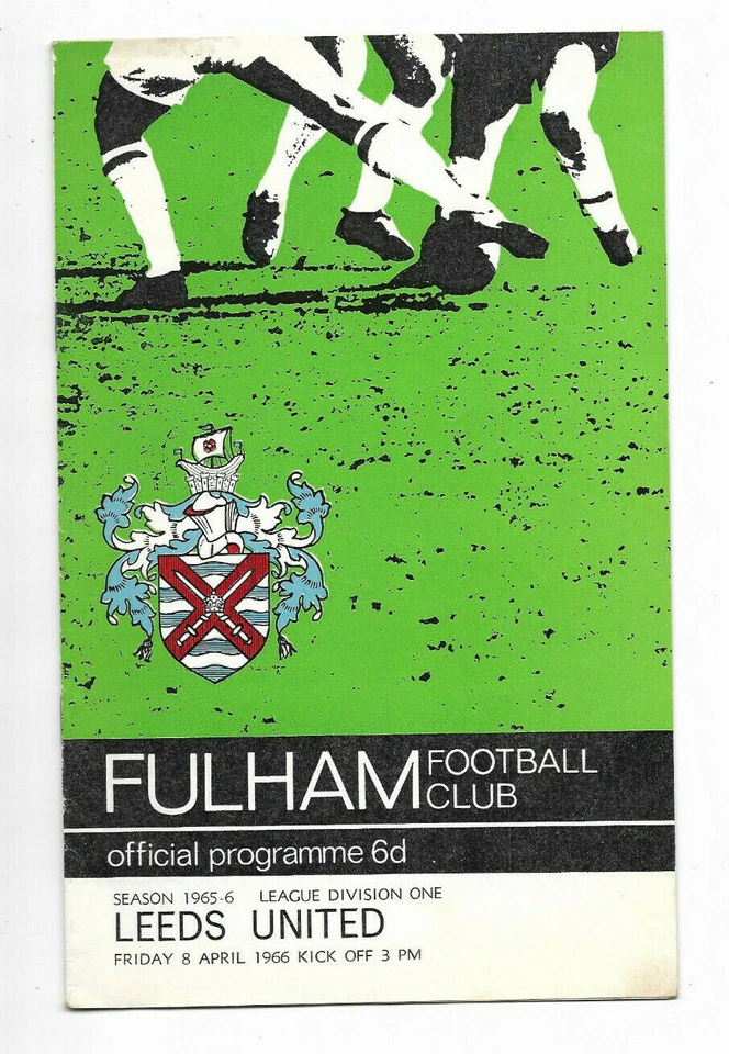 1965/66 Division 1 - FULHAM v. LEEDS UNITED - Image 1 of 1