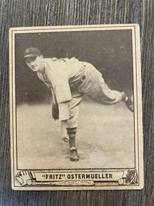 1940 PLAY BALL 33 FRITZ FRED RAY OSTERMUELLER Boston Red Sox VG-VG-EX NO CREASES