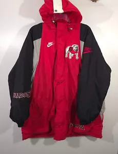 Vintage Nike Team Issued University of Georgia Bulldogs Jacket Size 2XL Football - Picture 1 of 22