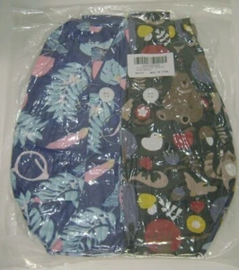 Satinior Confezione 4 Tappi Scrub Stampati Bouffant Turbante Tappo Regolabile - Foto 1 di 2