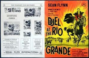 DUEL AT THE RIO GRANDE 1963 Sean Flynn - Zorro, Folco Lulli CAMPAIGN BOOK - Photo 1/2