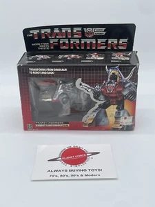 Figura Transformer G1 1985 Slag completa con caja e inserto original - Imagen 1 de 3