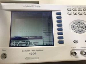 Analizador de comunicación Wavetek 4300 CDMA/AMPS CELULAR - Imagen 1 de 10