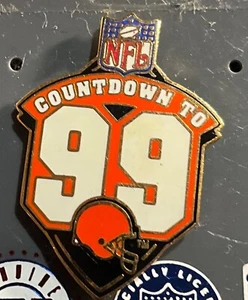 Cleveland Browns Logo Countdown to 99 Collector  Pin - Picture 1 of 1