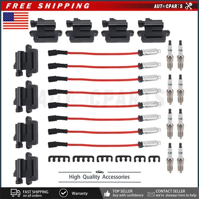 For Chevrolet Silverado GMC Sierra 1500 4.8L 5.3L 2006-2000 Square Ignition Coil - Image 1 of 4