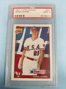 1991 Topps Traded - Jason Giambi #45T (RC) - Picture 1 of 2