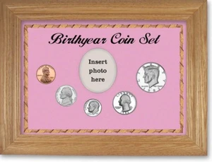 Framed Birth Year Coin Gift Set For Girls, 1982 - Picture 1 of 5