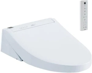 Toto SW3084T4001 Washlet+ C5 Elongated Soft Close Bidet Seat - Picture 1 of 3