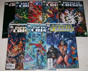 Infinite Crisis #1-7 + Secret Files serie completa DC 2005 Geoff Johns - Imagen 1 de 9