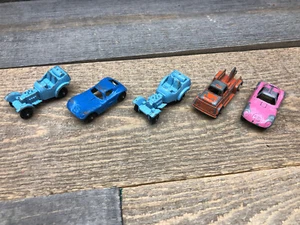 Tootsie Toys Lotof 5 Metal Vintage Cars Old 4B - Picture 1 of 8