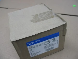 NIB EATON CROUSE-HINDS 1659 (1PC)  4" EMT COMPRESSION COUPLING  0407 - Picture 1 of 2