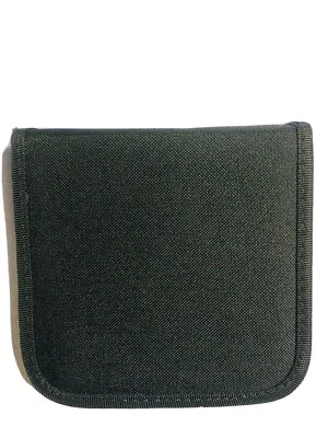 Black Case CD/DVD/Blu-Ray Wallet 24-Disc Case Storage - Image 1 of 2