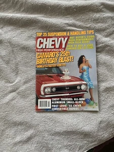 FEBRUARY 1991 CHEVY HIGH PERFORMANCE MAGAZINE, CAMARO 25th, '63 CORVETTE - Picture 1 of 8