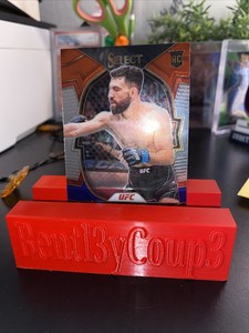 2023 Panini Select UFC Javid Basharat Red White & Blue RC Concourse #26