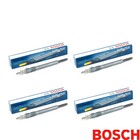 GLOW PLUGS x 4 BOSCH GLP008 MERCEDES C CLASS CLC CLK E CLASS SPRINTER A2492