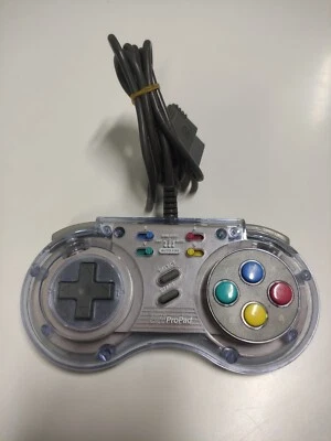 Controller SNES SN ProPad Pro Pad Turbo Trasparente - Immagine 1 di 2