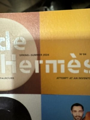 HERMÈS Le Monde d'Hermes Magazine Spring Summer Printemps Ete 2024 #84 in ENGLISH
