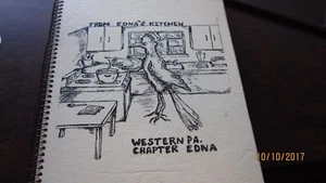 Edna's Kitchen RICETTE Libro di cucina e 427 consigli di cucina Western PA libro capitolo - Foto 1 di 4