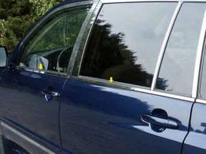 Stainless Chrome Window Sill Trim 4PCS for Toyota Highlander 2001-2007 | WS24110 - Picture 1 of 1