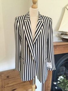 zara striped jacket