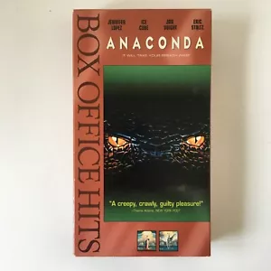 Anaconda VHS 1997 Columbia Screening Jennifer Lopez Ice Cube Horror - Bild 1 von 12