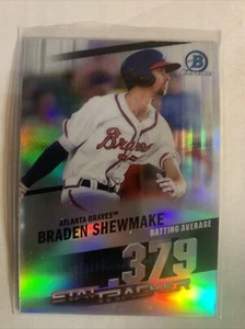 2020 Bowman Chrome Stat Tracker Braden Shewmake - Picture 1 of 2
