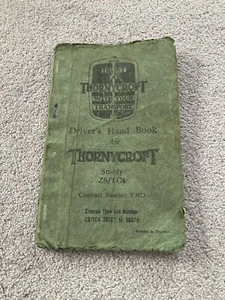 Thornycroft Sturdy handbook 1940s Vintage Lorry POST FREE - Picture 1 of 3