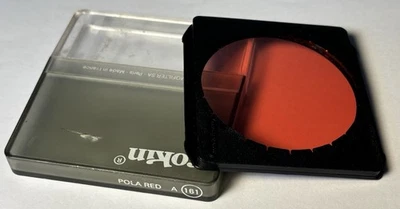 Cokin A Series Pola-Color Red Filter, A161 - Case / vgc - Image 1 of 2