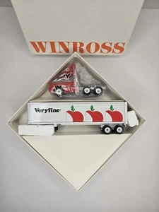 Winross Very Fine Apple Juice Diecast Trailer Truck 1:64 Vintage Adveritising - Picture 1 of 17
