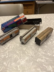 D&RGW Box Cars Fehlteile und 1- Kohlewagen Bausatz Spur 3 HO - Bild 1 von 12