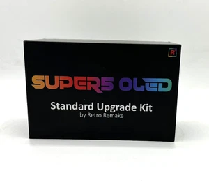 Retro Remake Super5 OLED Touch Screen Mod For Nintendo Switch Lite ONLY Yellow - Picture 1 of 3