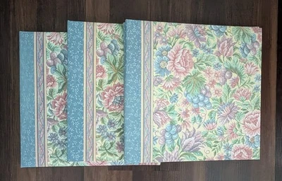 3 álbumes de fotos vintage de tapiz CR Gibson de Lillian August - usados Foto 1 de 4