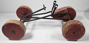 Antiker IRISH MAIL Zugspielzeugwagen für Steiff Stofftiere WIE BESEHEN -- KEIN TIER - Bild 1 von 11