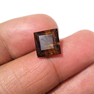 Prachtvoller 6,65 crt Petroliam Turmalin facettierte Achteckform lose Edelstein - Bild 1 von 7