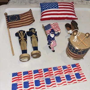 Konvolut Vintage American Pride Flagge und andere Artikel - Bild 1 von 15