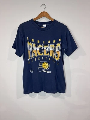 Camiseta De Colección Indiana Pacers Salem Ropa Deportiva Grande Azul Marino Puntada Única EE. UU. Foto 1 de 4