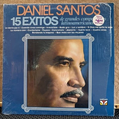 DANIEL SANTOS 15 Exitos De Grandes Compositores Latinoamericanos LATIN LP VELVET - Image 1 of 4