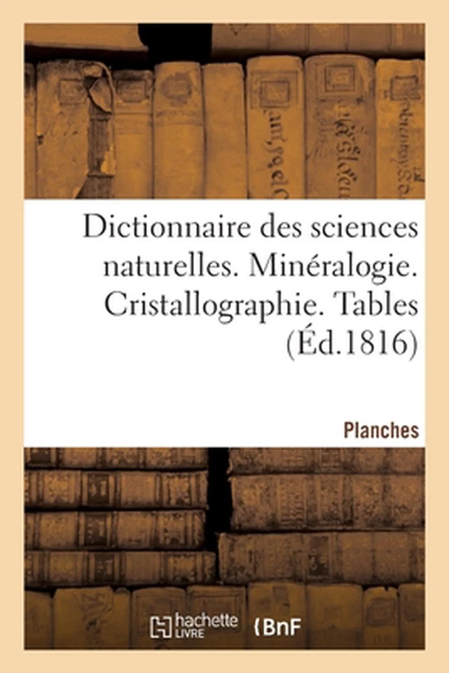Dictionnaire Des Sciences Naturelles. Planches. Minralogie. Cristallographie. Ta - Image 1 of 1