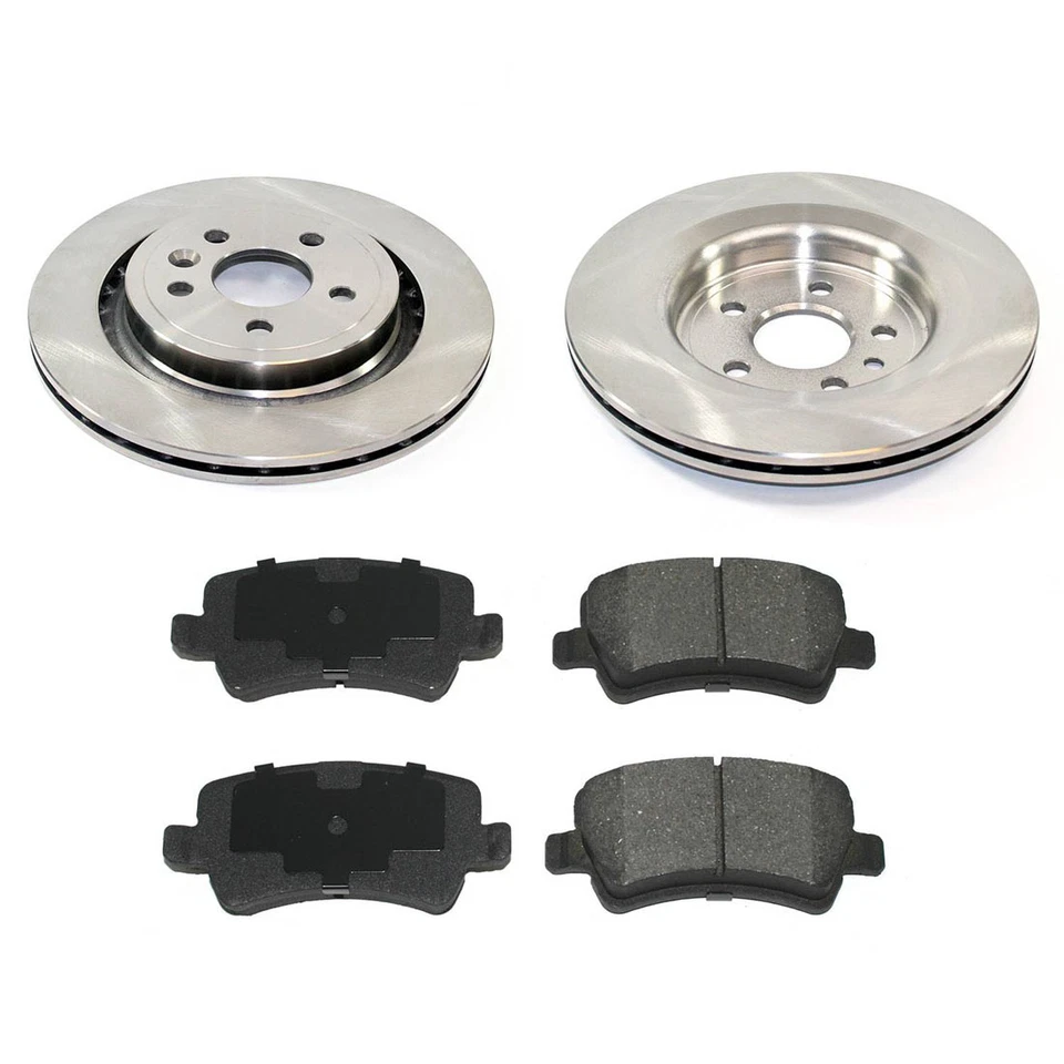 Rotor & Brake Pad Kit for Volvo S60 2011 2012 2013 2014 2015 1.6L L4 - Image 1 of 1