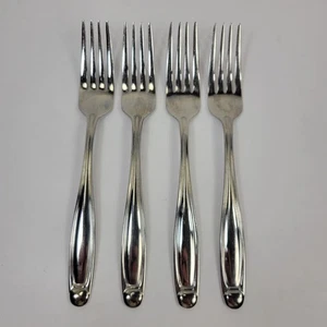 Oneida Alexandria Set 4 Forchette per Insalata Acciaio Inox Lucido 18/0 Ricambi - Foto 1 di 11