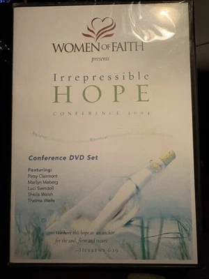 Women Of Faith Irrepressible Hope DVD Conderence 2004 New Sealed - Image 1 of 3