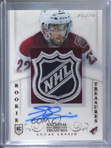 2013-14 National Treasures 1/1 Lucas Lessio RPA Rookie Patch Auto RC Shield 0c3 - Picture 1 of 3
