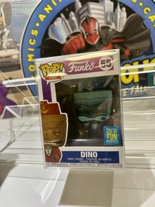 Funko Pop! Dino (Blue) 6000 PC (2019 Box of Fun Exclusive) w/ Soft protector - Picture 1 of 6